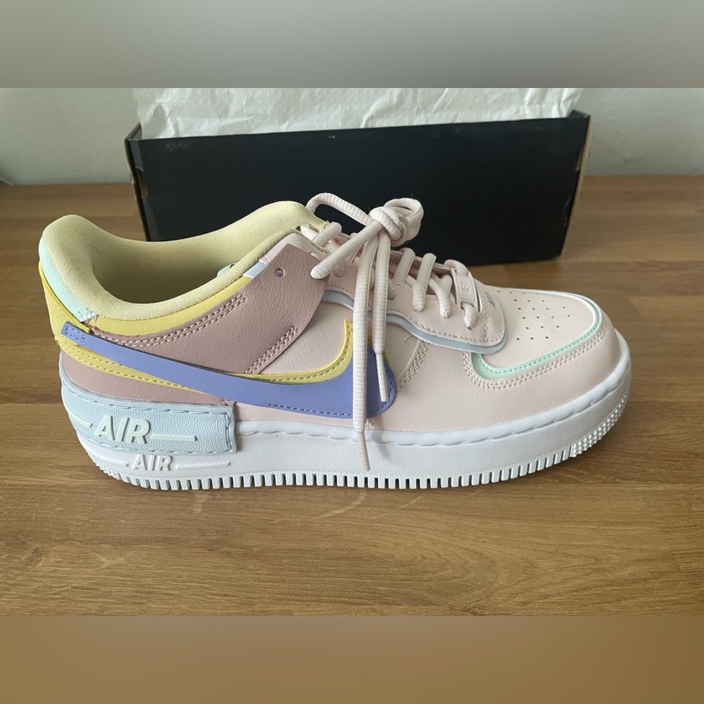 Nike Pastel Air Force 1 Shadow Sneaker